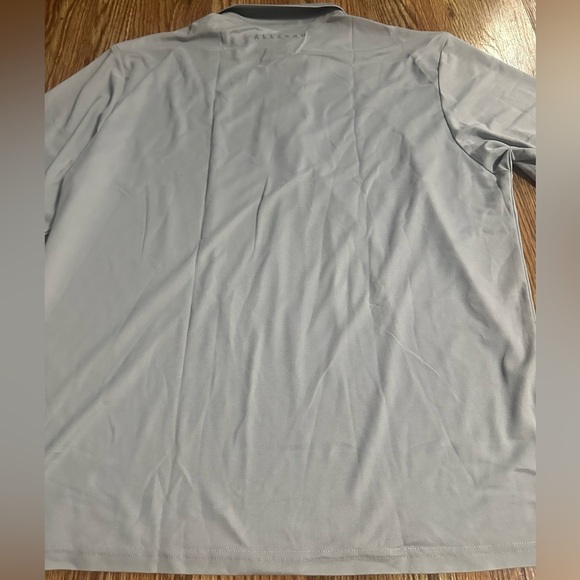 🆕 ALLZERO Mens Golf Polo Quick Dry Shirt Size XL (gray) - Picture 8 of 12